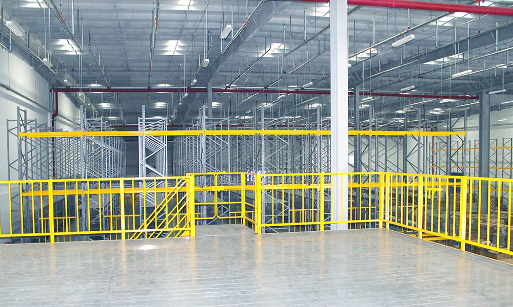 Steel Grating Mezzanine Steel Grating Mezzanine
