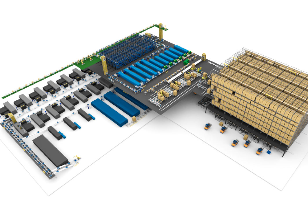Designed for heavy-duty coils (tonnage loads), featuring heavy-load stacker cranes and anti-sway mechanisms for safe and efficient operation.