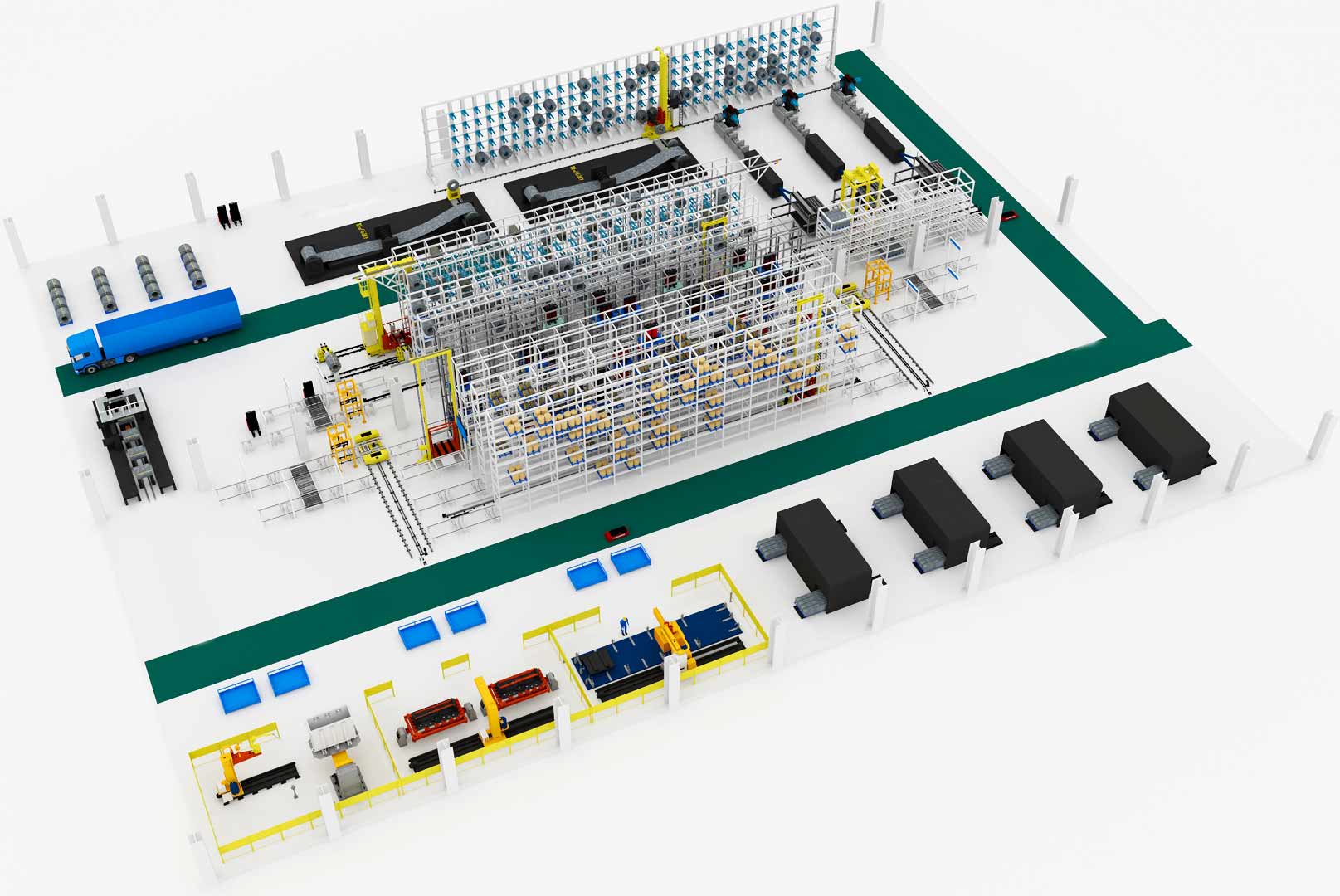 Capacity of Customized Large-Scale Automated Storage System for Major Enterprises