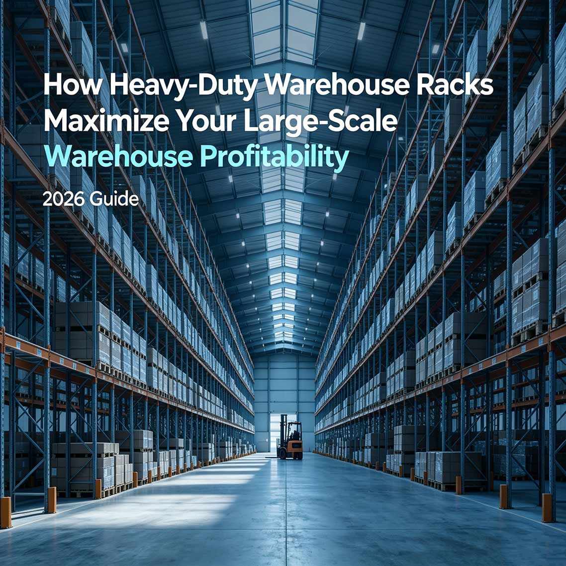 How Heavy-Duty Warehouse Racks Maximize Your Large-Scale Warehouse Profitability (2026 Guide)