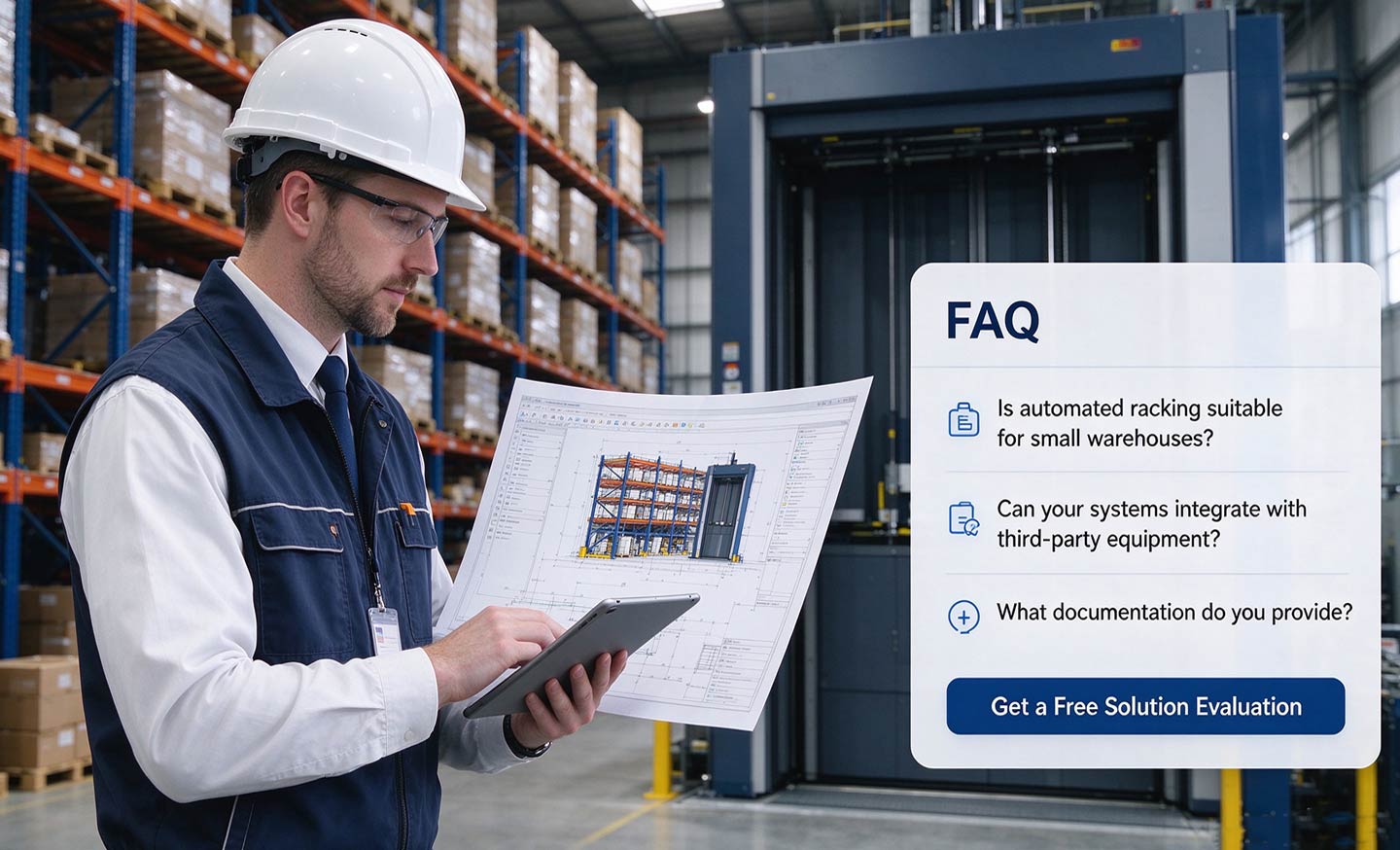Automated Warehouse Racking Solution: Maximize Storage & Efficiency for Modern Logistics